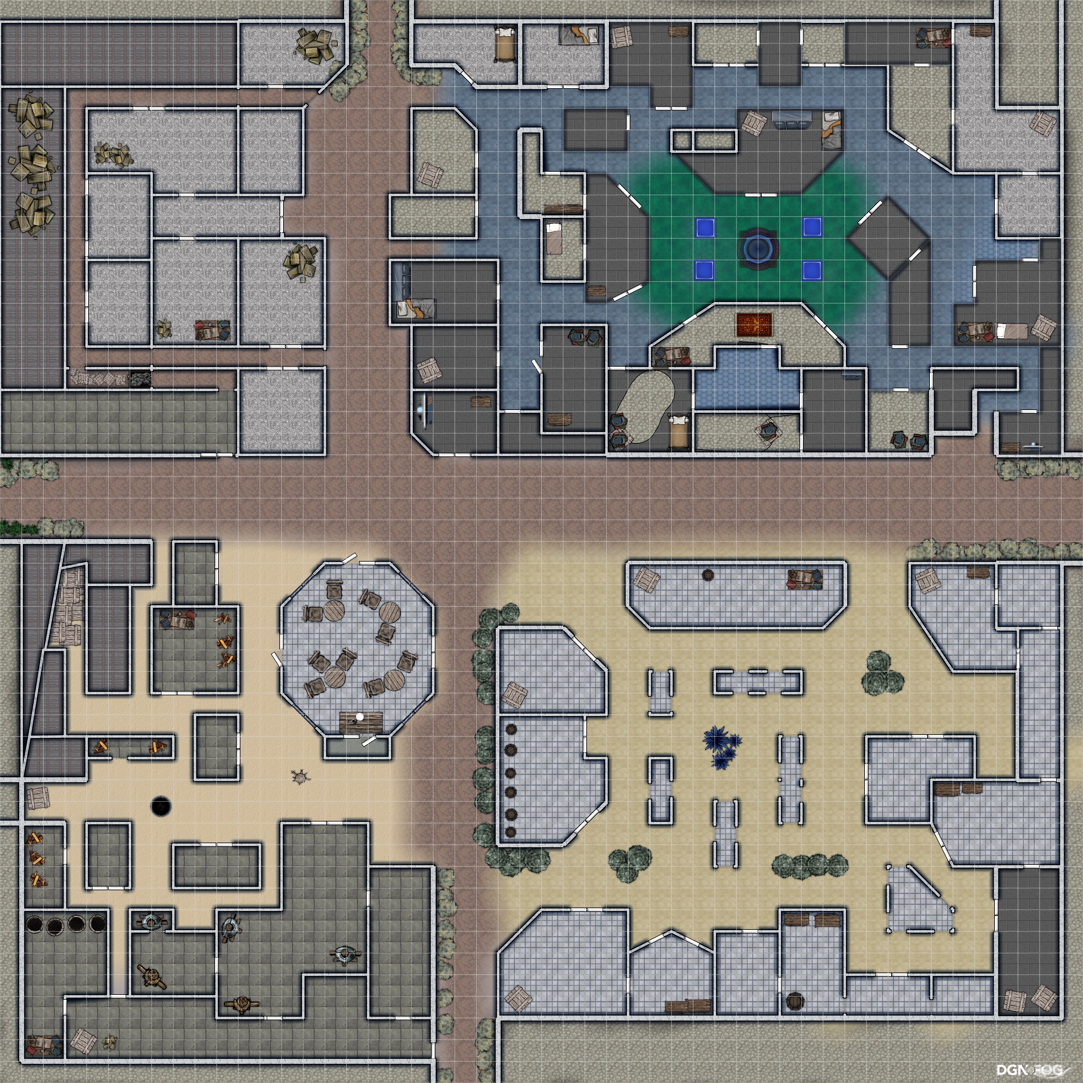 Taintchapel, Goblin Town Base Map Image